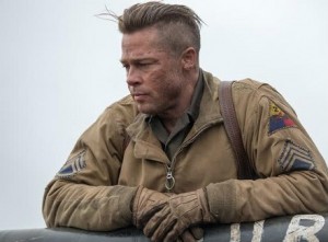 Brad Pitt stars in Columbia Pictures' FURY.