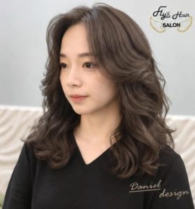 高雄燙髮推薦-FLYHAIR設計師DANIEL 韓系捲髮作品